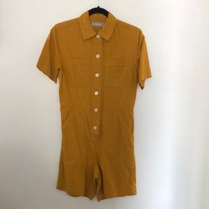 Everlane Short Sleeve Romper Size 0